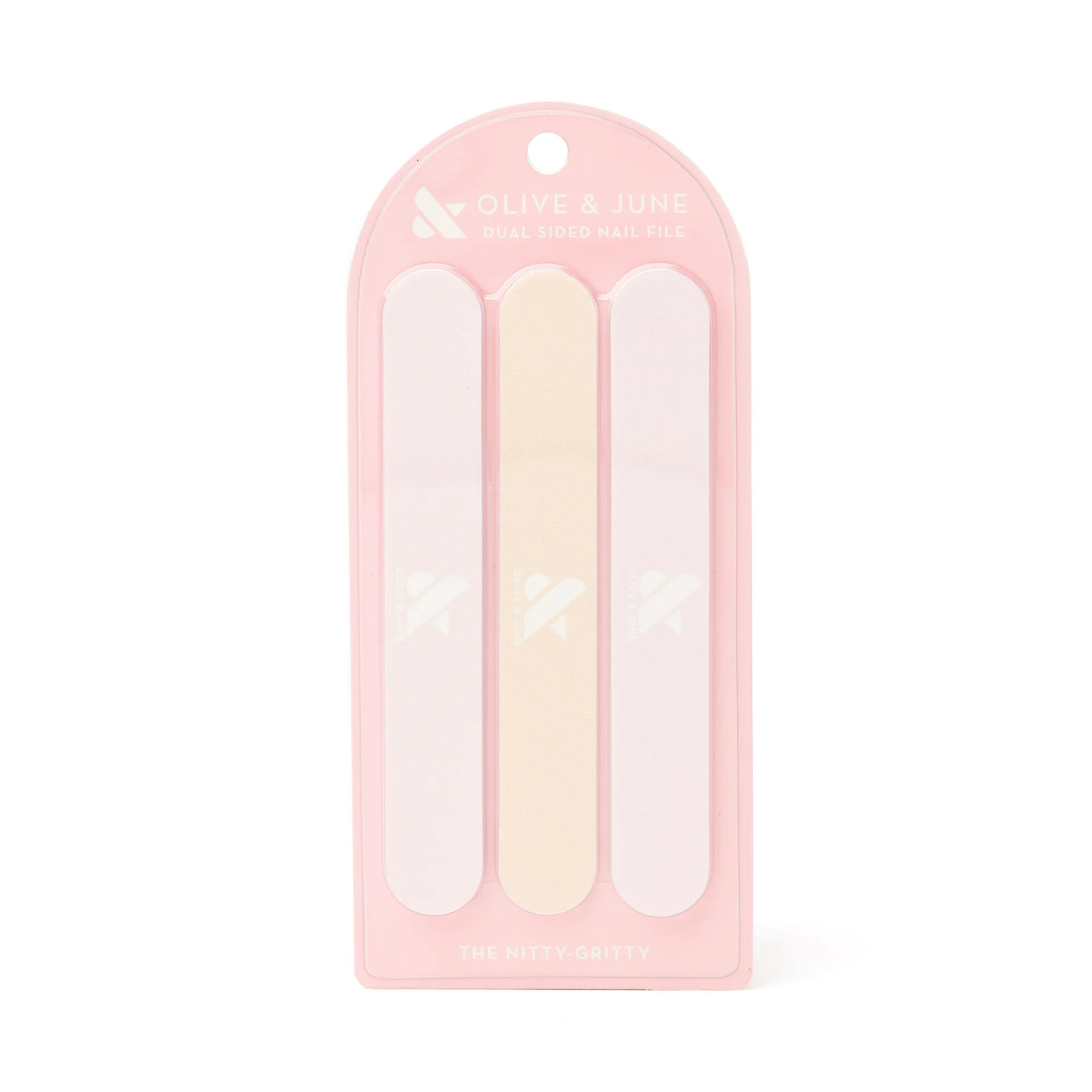 Olive & June Emory Board Pink Nail File 3-Pack, Unisex | Walmart (US)