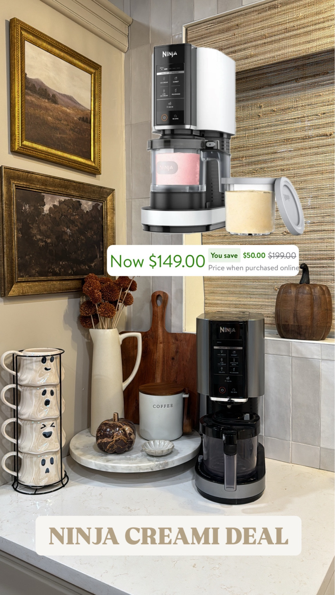 Ninja creami Walmart October deals 

@Walmart #Walmartpartner #WalmartDeals 