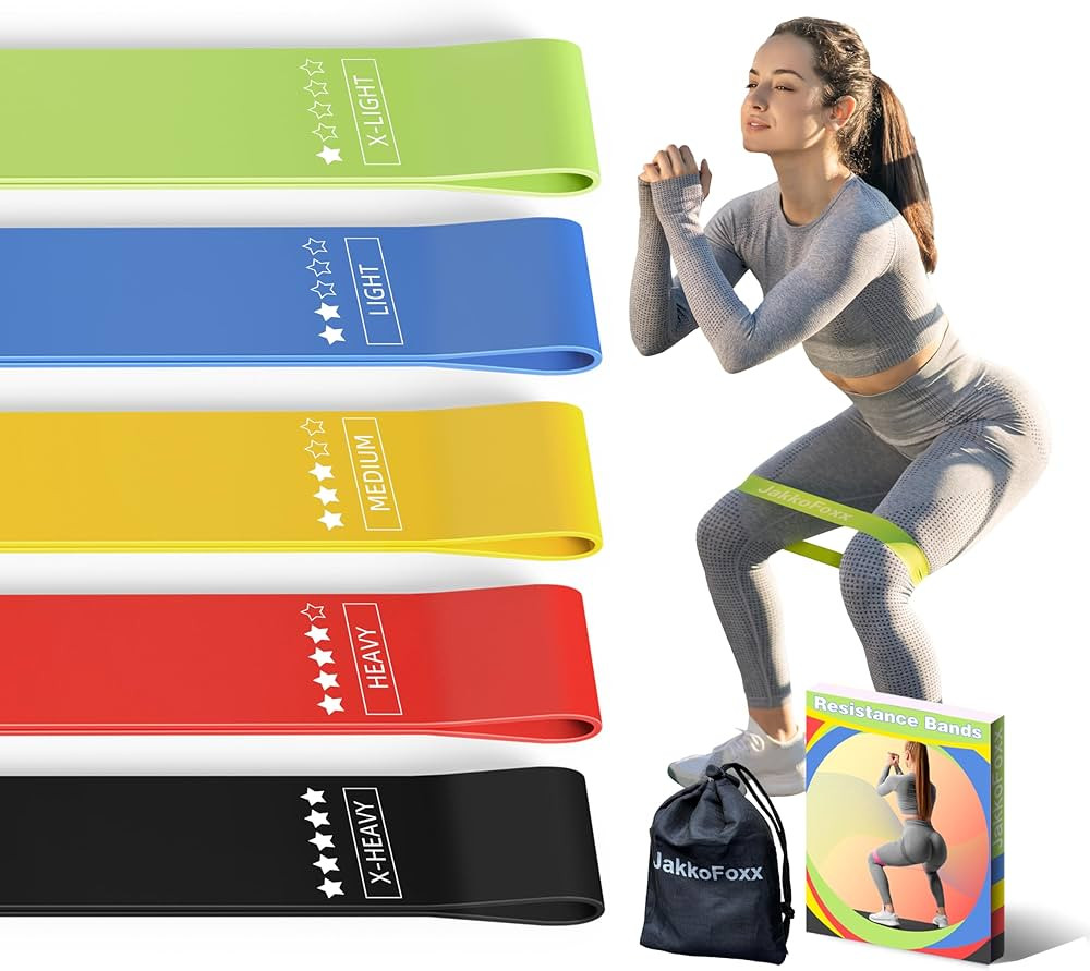 Resistance Loop Exercise Bands, Resistance Bands Exercise Bands for Home Fitness, Stretching, Str... | Amazon (US)