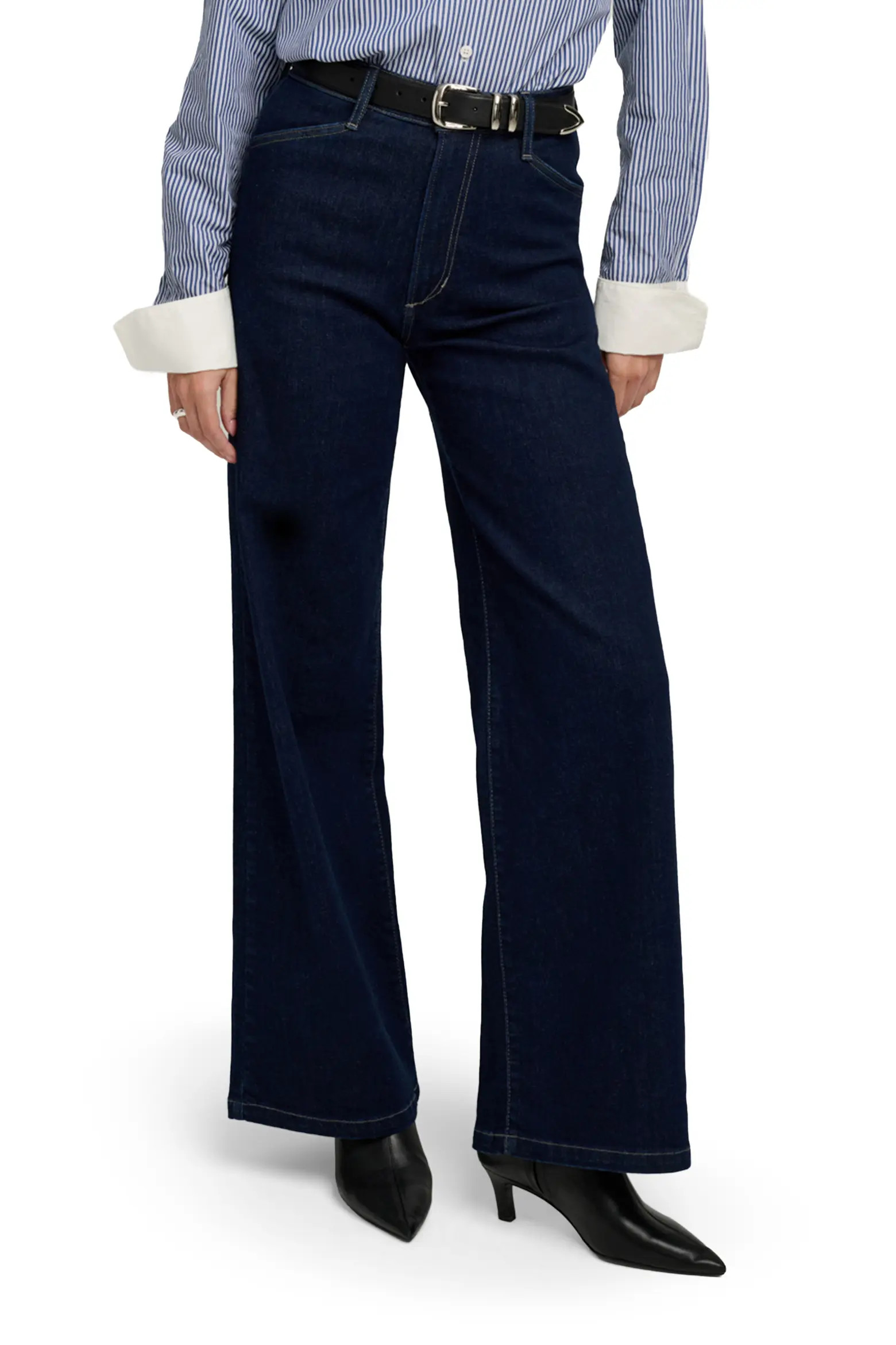 The Mischa Super High Waist Wide Leg Jeans (Women) | Nordstrom | Nordstrom