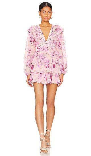 Maisey Mini Dress in Bodhi Blooms Floral | Revolve Clothing (Global)