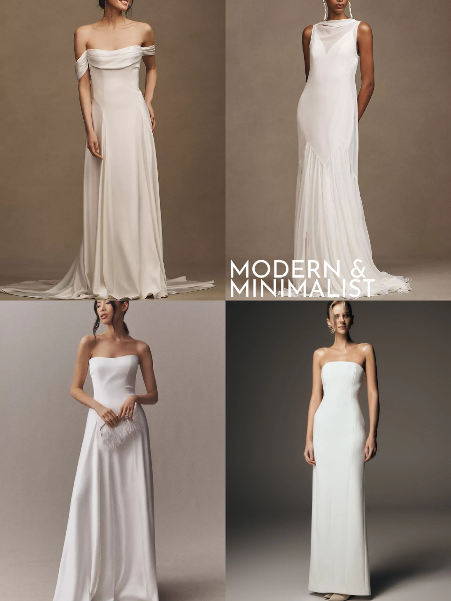 Dream wedding dress, unlocked ✨ From modern and minimalistic to boho and free spirited, we’ve rounded up wedding dresses by theme to help you find your perfect match.