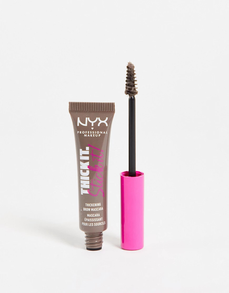 NYX Professional Makeup Thick It Stick It! Brow Gel-Brown | ASOS (Global)