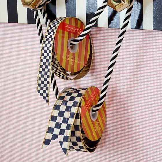 Courtly Check 2" Ribbon | MacKenzie-Childs