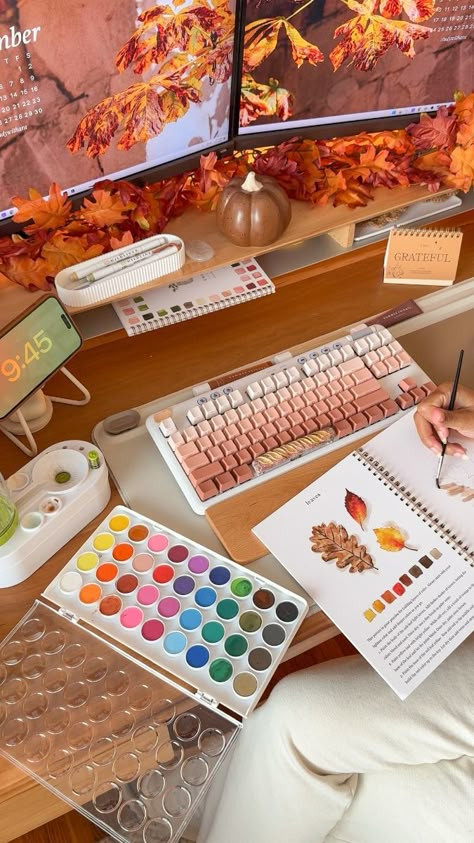 water coloring to relax a little 🍂🤎 

 

#LTKHome #LTKKids #LTKFamily