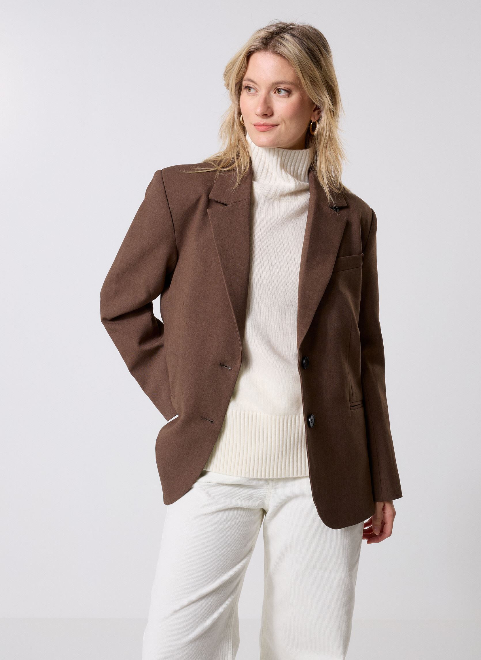 Blazer Dwen dames bruin | Sarenza FR