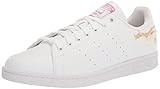 adidas Women's Stan Smith Sneaker, White/Pulse Lilac/Silver Metallic, 12 | Amazon (US)