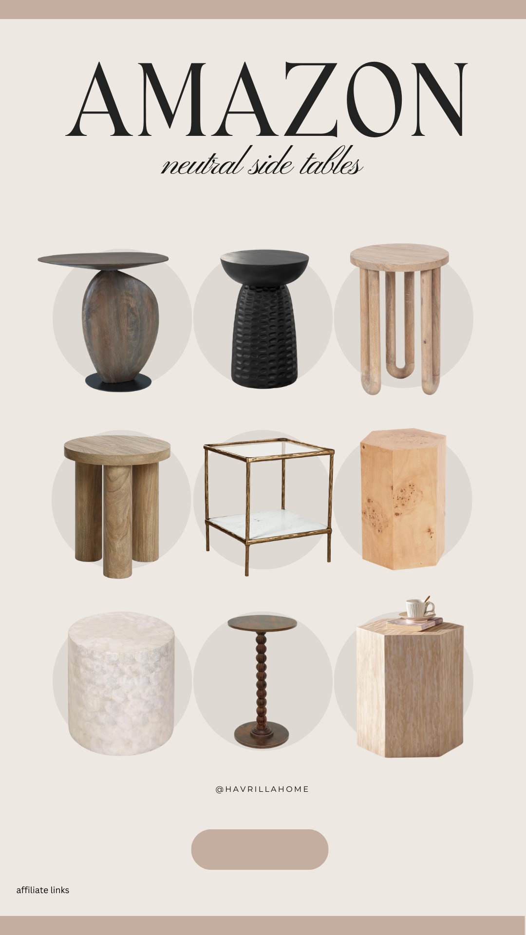 Neutral side tables amazon, wood side table modern, black accent table small space, pedestal side table wood, minimalist side table decor, organic modern furniture amazon, small end tables living room, neutral home decor furniture, modern accent tables round, unique side tables sculptural, light wood side table decor, bedside table alternatives, modern organic home styling, affordable accent tables amazon, neutral living room furniture finds 

 

#LTKHome