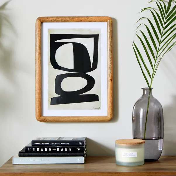 Rounded Edge Solid Wood Photo Frame | Dunelm (migrated)