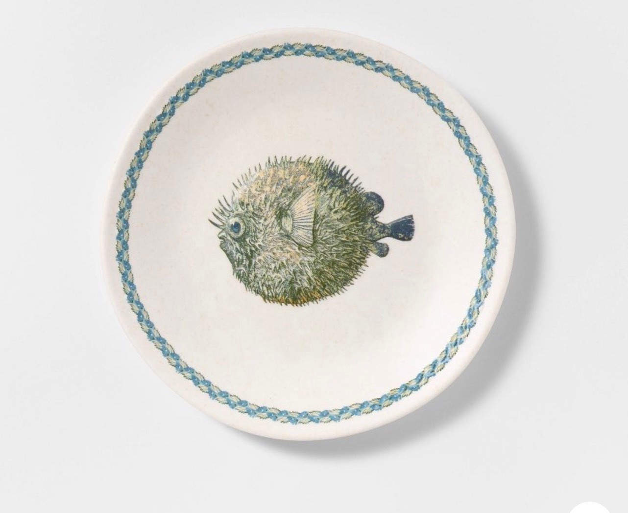Just the cutest melamine fish dish! 