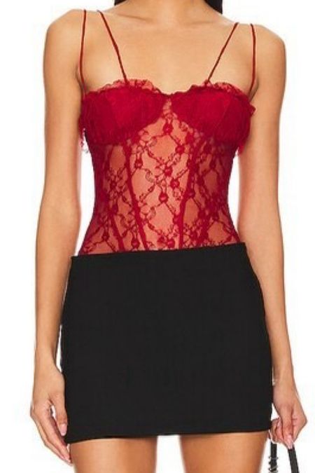 Valentine’s Day Outfit
Date night outfit 
Winter outfits
Red lace bodysuit 
Free People bodysuit
Under 100

#LTKparties #LTKstyletip #LTKfindsunder100
