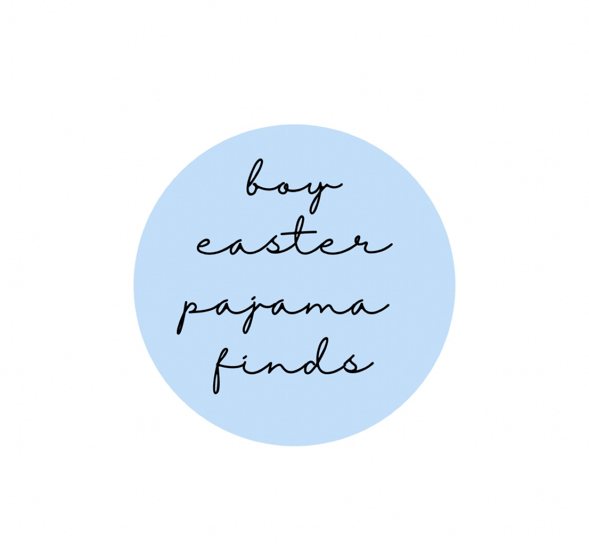 Easter Boy PJ Finds 
#easter #easterpajamas 

#LTKSeasonal #LTKFind #LTKkids