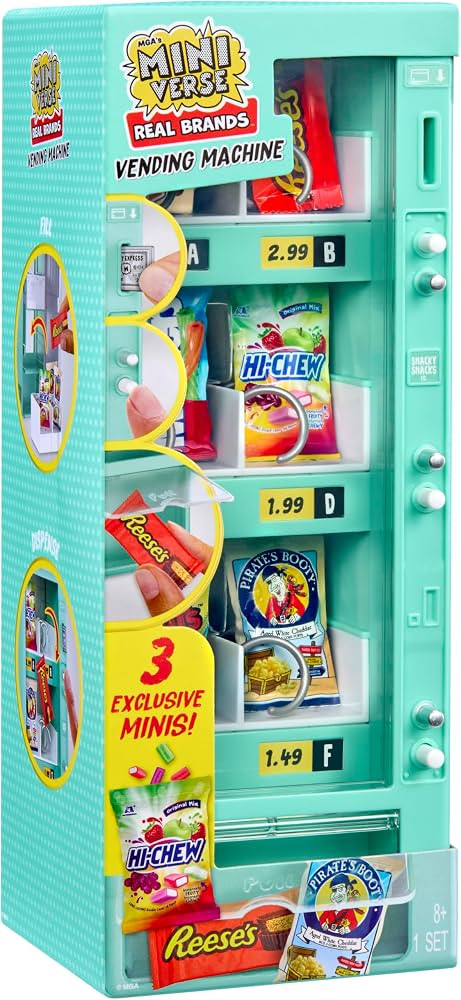 MGA's Miniverse Real Brands Vending Machine - Collectable Minis, Ages 8+ | Amazon (UK)