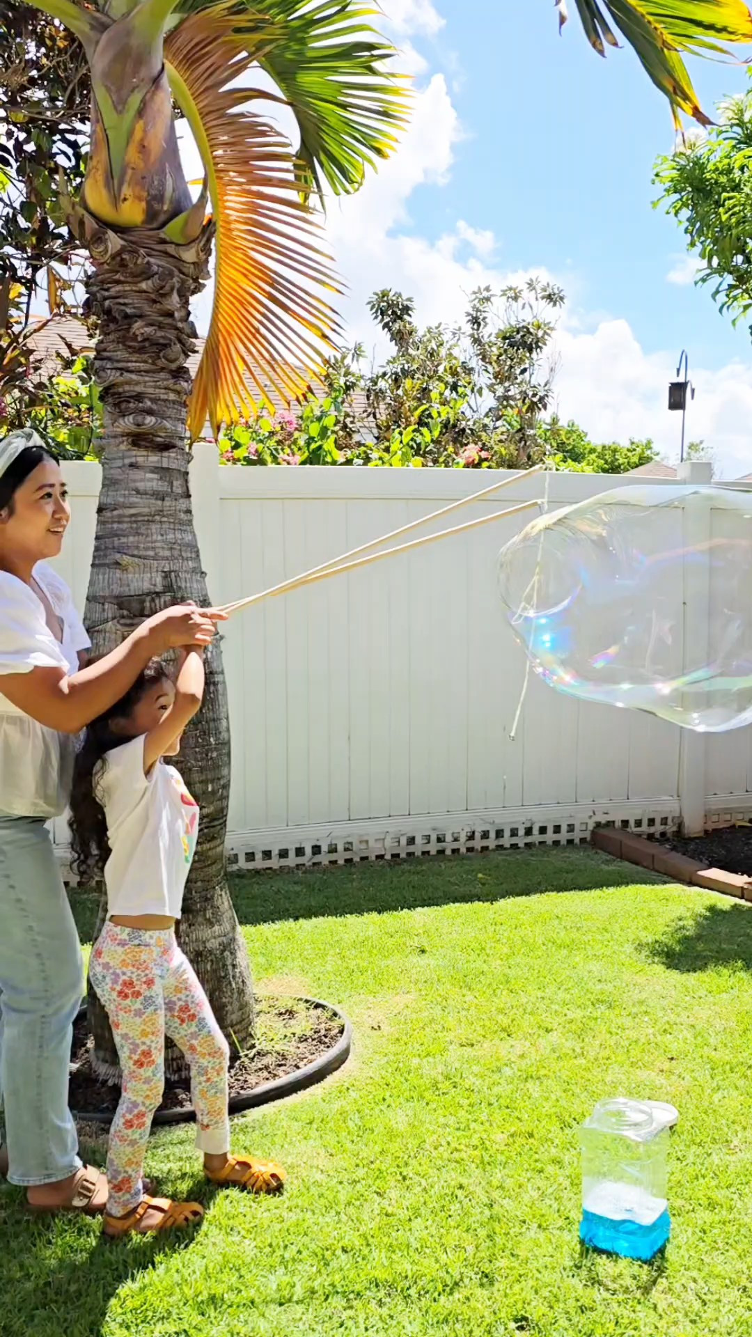 Mega Bubbles! 🫧 Such a fun summer activity for the whole family! 

#LTKmomlife #LTKSeasonal #LTKKids