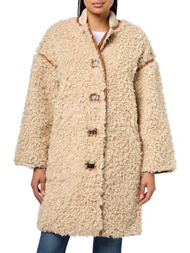 Trina Turk Women's Reversible Coat, Amber/Poplar | Amazon (US)