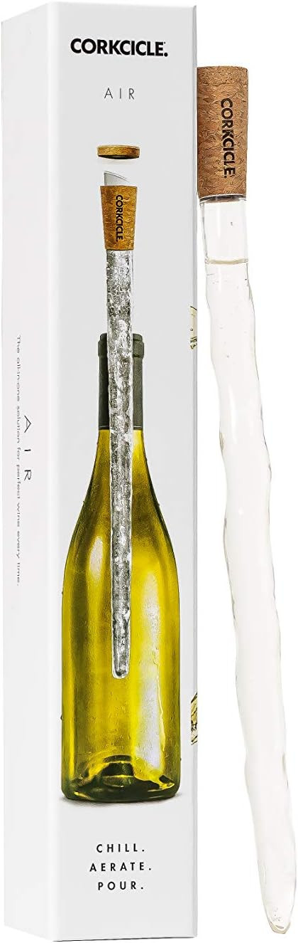 Corkcicle Air Wine Bottle Chiller, 0.94” x 0.94” x 12” – Keep Chilled Whites Cold & Bring... | Amazon (US)