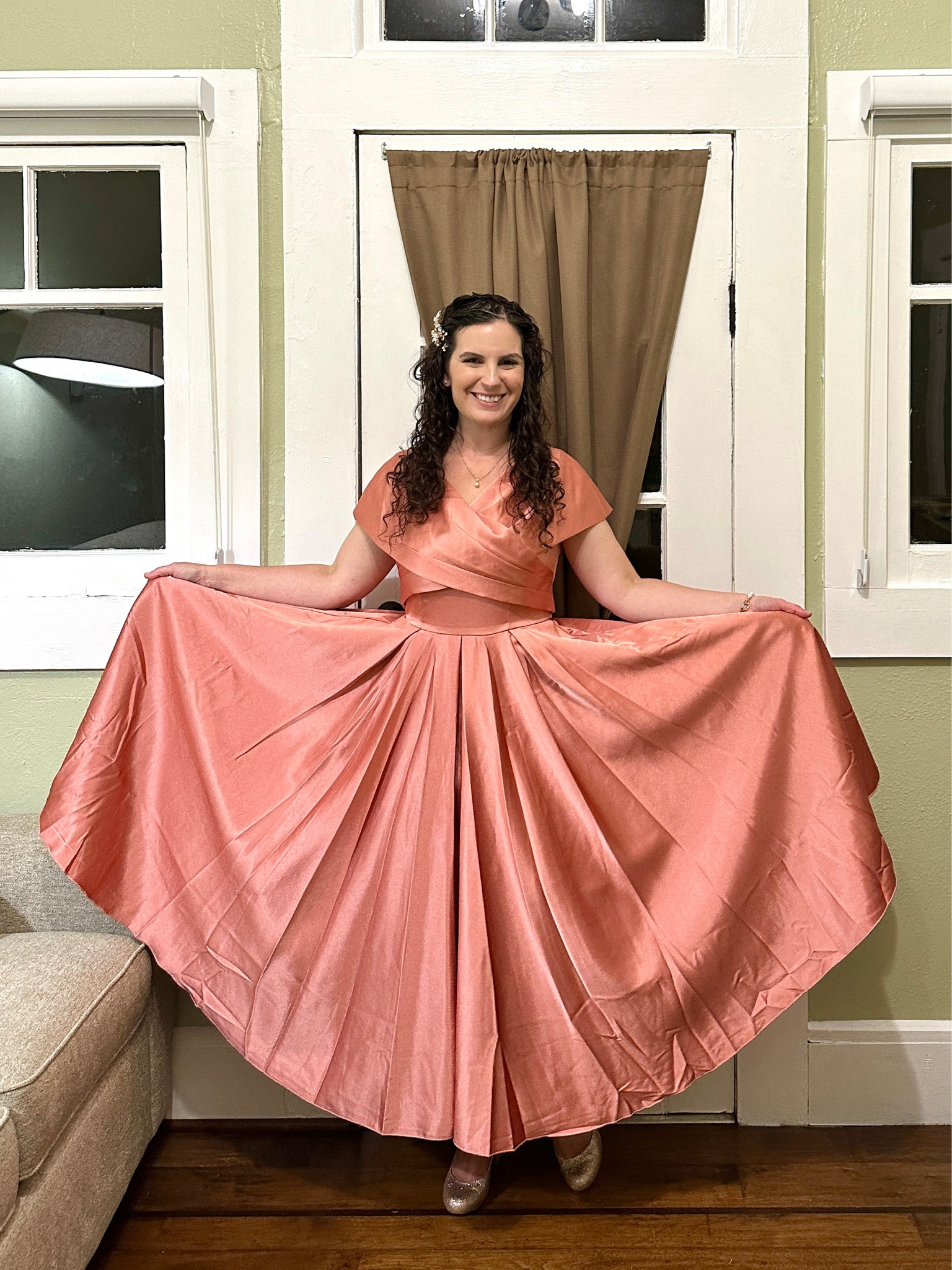 Rose gold Audrey Hepburn dress from Ivy City Co.

#LTKstyletip #LTKshoecrush #LTKwedding