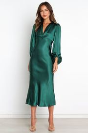 Grace Dress - Emerald | Petal & Pup (US)