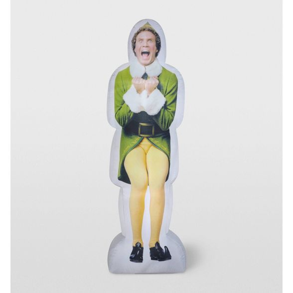 Warner Bros. Photorealistic Excited Buddy the Elf Inflatable Christmas Decoration | Target
