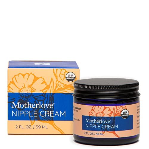 Motherlove Nipple Cream (2oz) Organic Lanolin-Free Breastfeeding Essential—Soothe Nursing Nipples &  | Amazon (US)