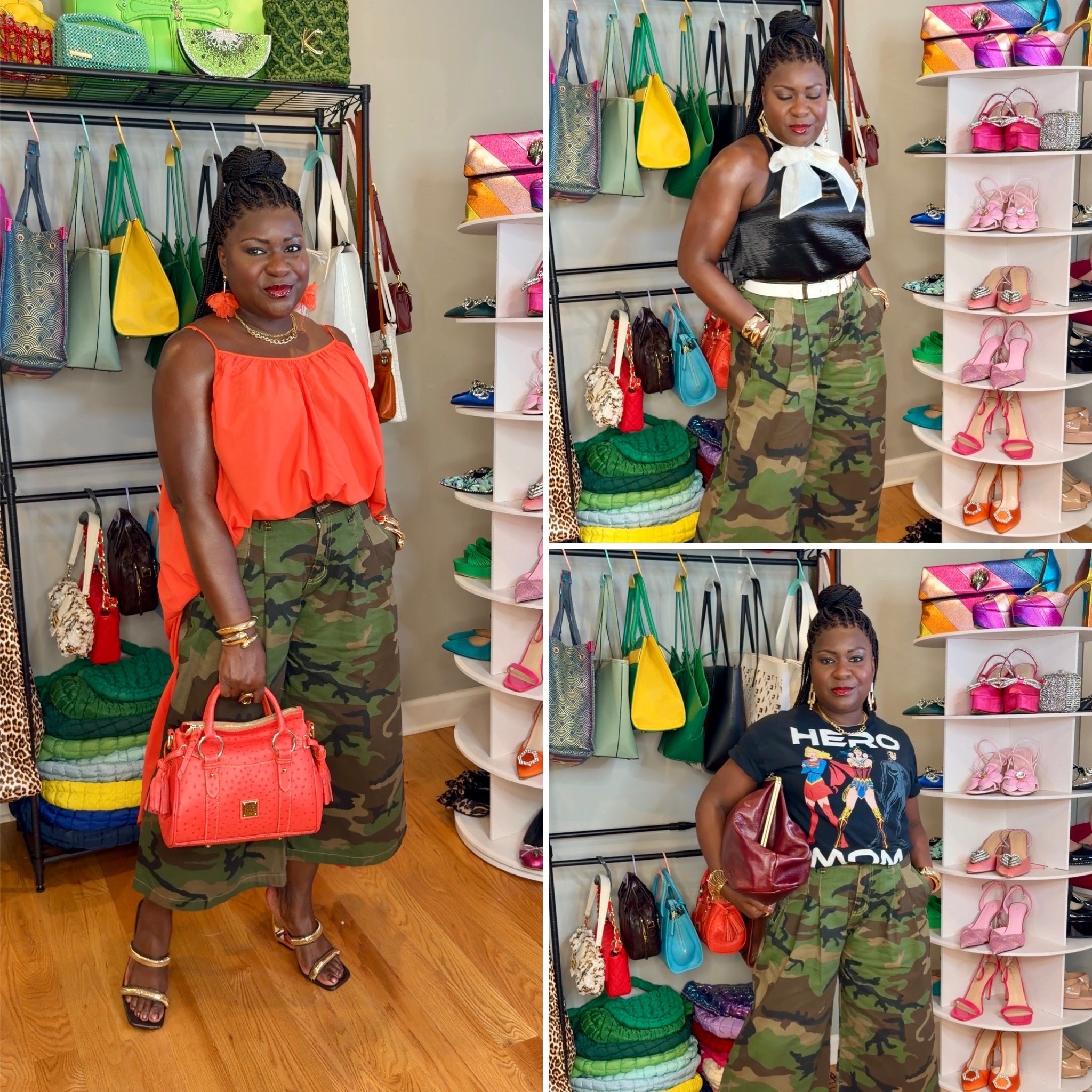 3 ways to style camo pants from Amazon. Camo can work like a neutral making it versatile and easy to style different ways.

#LTKgrwm #LTKootd #LTKOver40