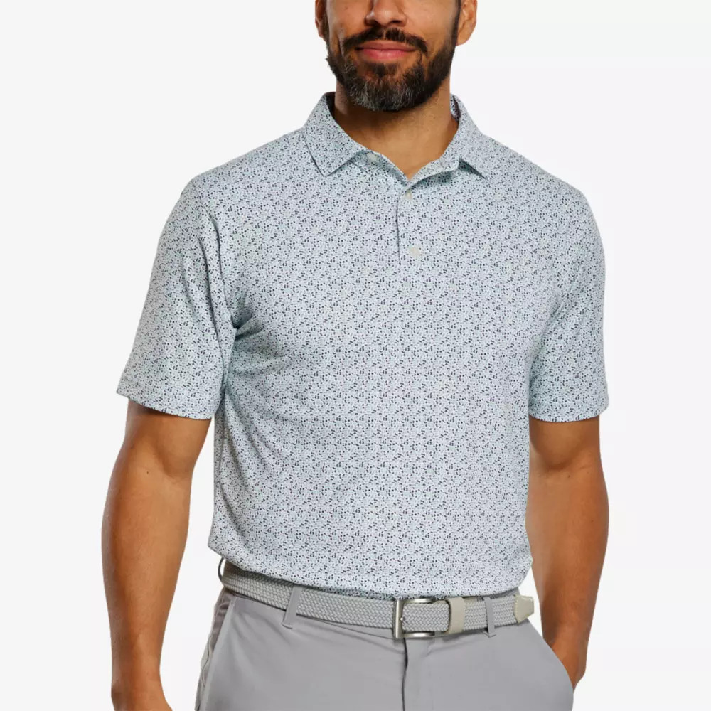 Gamer Print Lisle Men's Short Sleeve Golf Polo Shirt | PGA TOUR Superstore