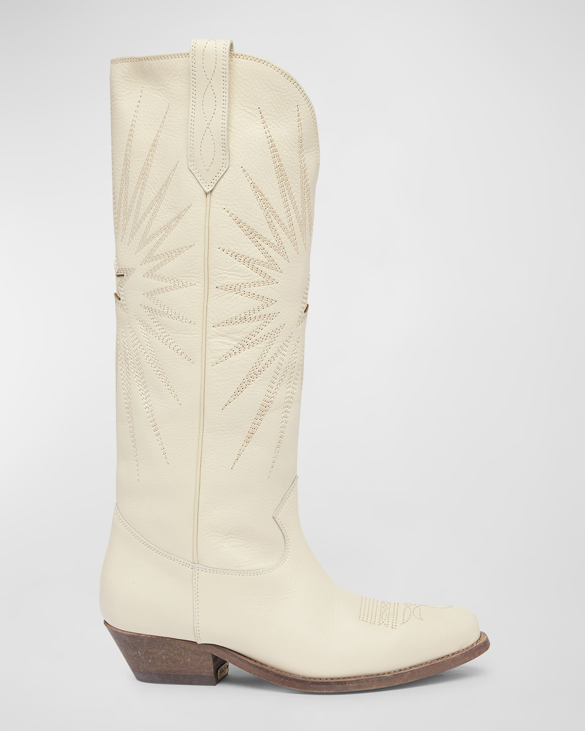 Wish Star Knee Leather Cowboy Boots | Neiman Marcus