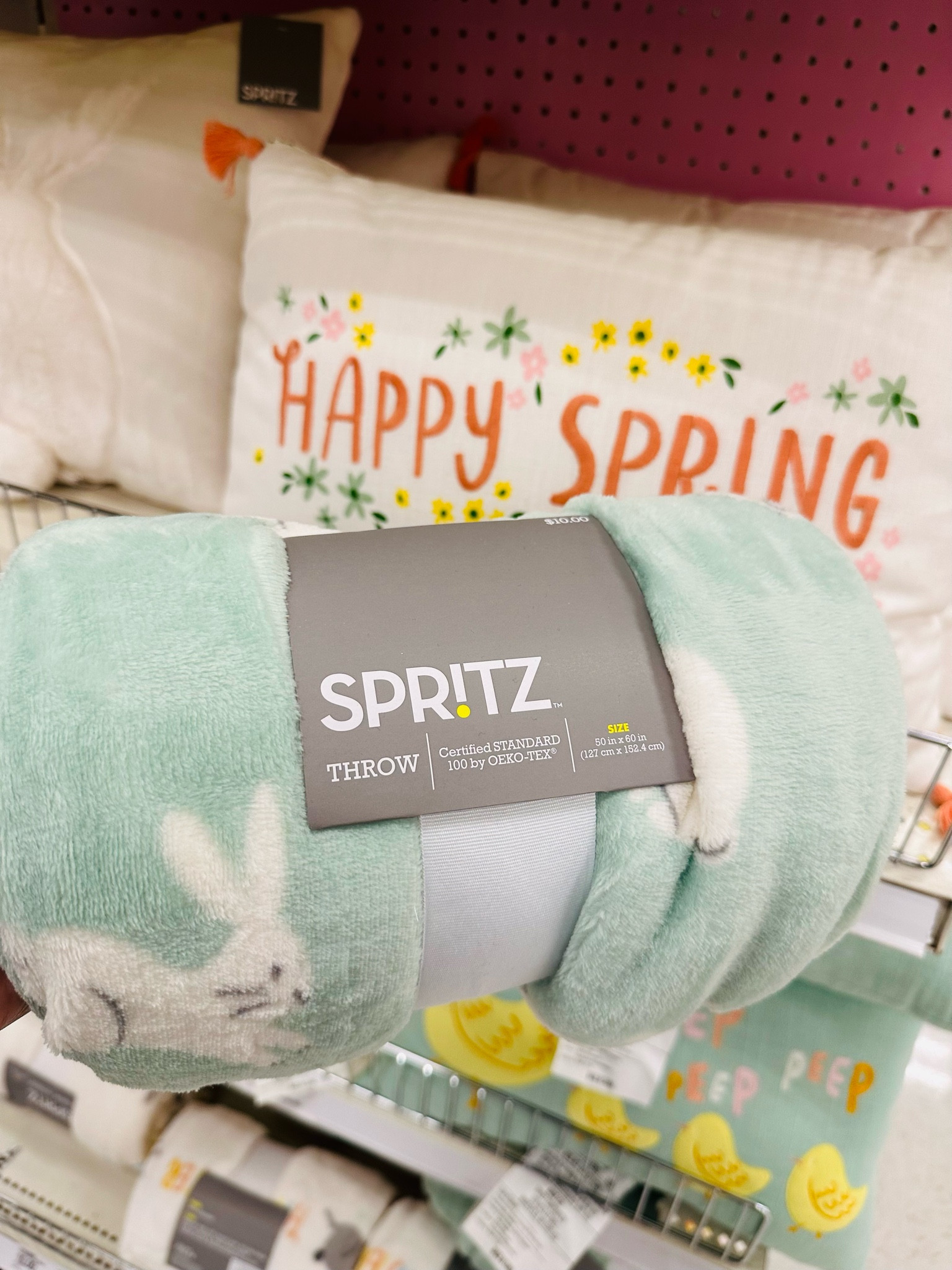 $10 Spritz Spring throw blanket 
Comes in more prints
So soft and cute!

Save 20% on Decorative
Pillows & Throws, candles, bath
Spritz throw pillows $8 sale

#springpillow #easter #homedecor #springrefresh #throwpillow #targetsale #pillow #throwblanket


#LTKsalealert #LTKunder50 #LTKSeasonal