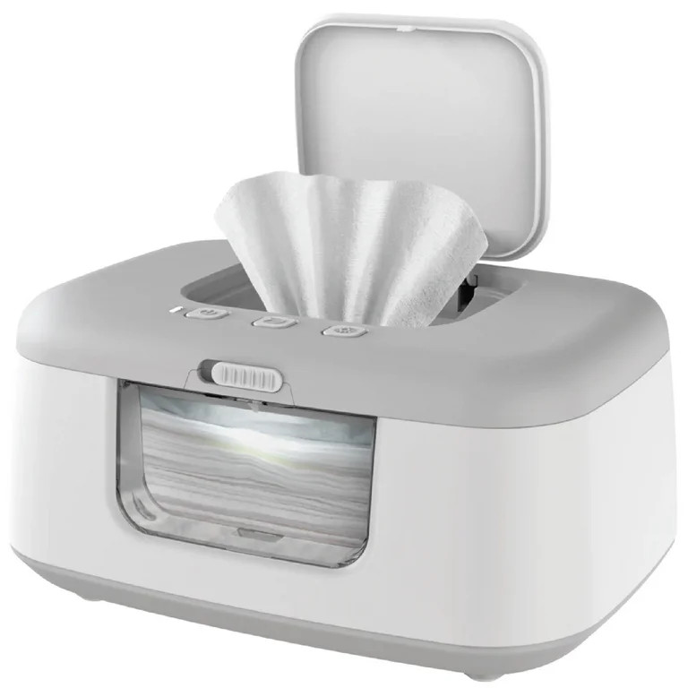 Jool Baby Tiny Bums Baby Wipe Warmer and Dispenser with Nightlight, Gray | Walmart (US)