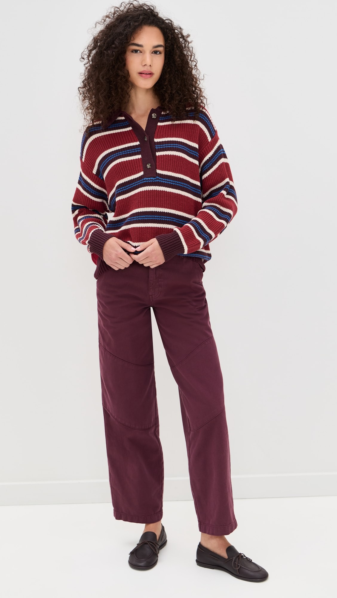 Ilona Striped Rugby Jumper | Shopbop