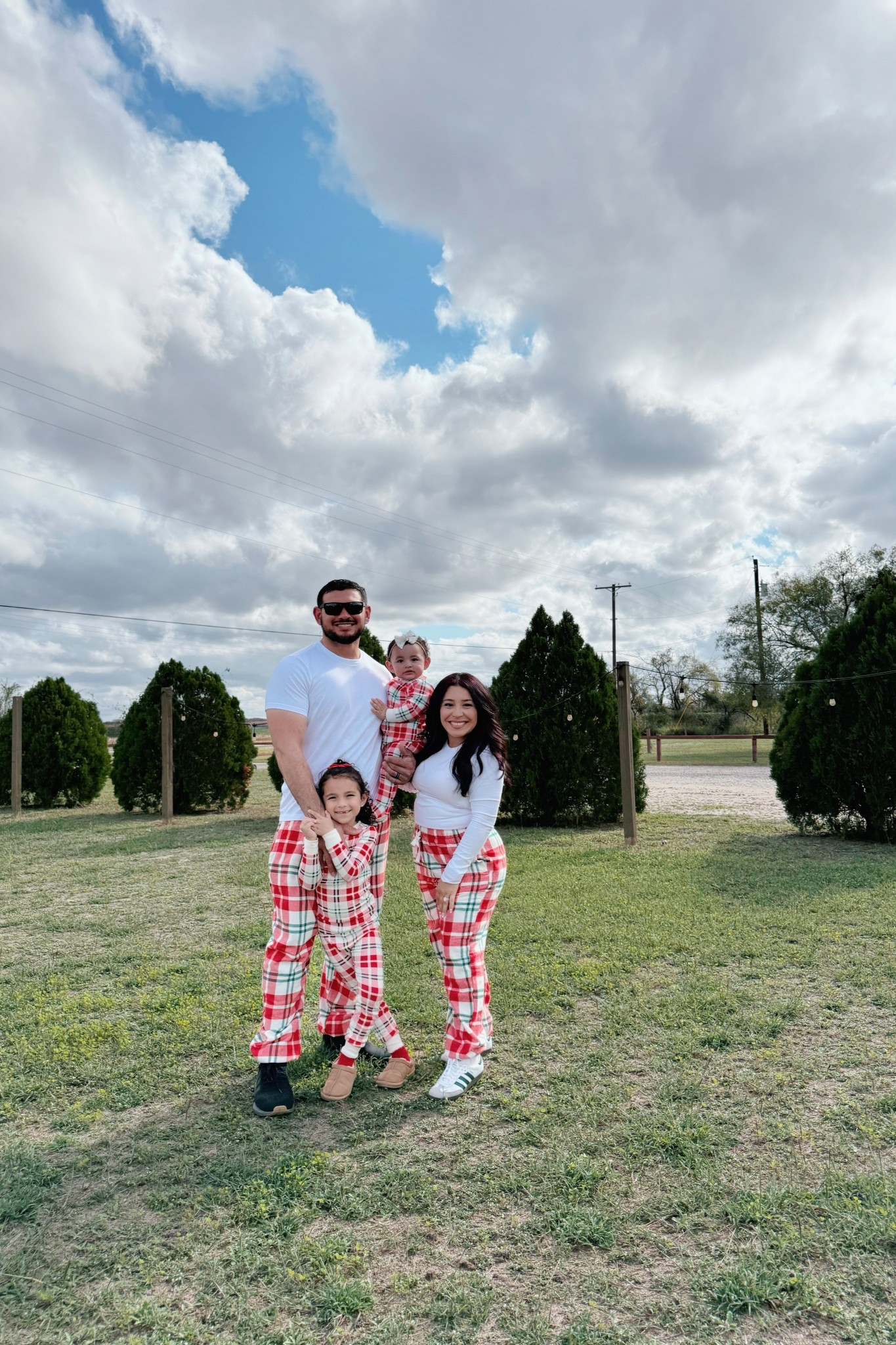 Matching Christmas pjs 🤍🎄

#LTKootd #LTKHoliday #LTKSeasonal
