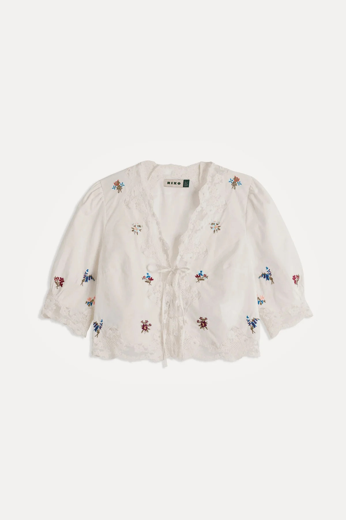 Ursula  -  Bud Embroidery White | Rixo