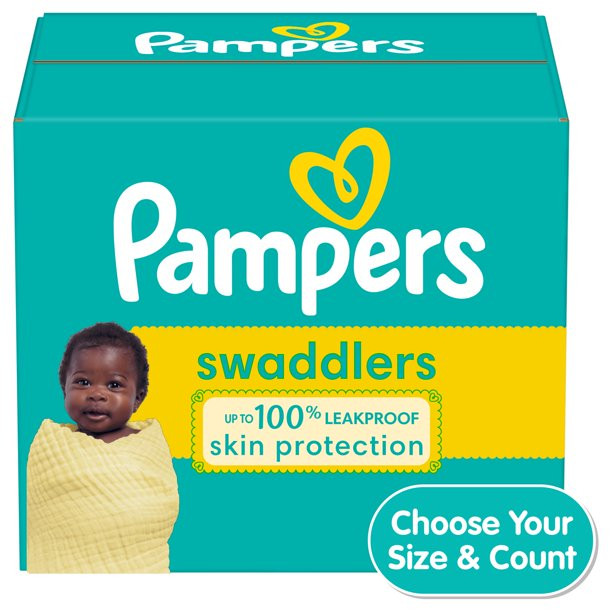 Pampers Swaddlers Diapers Size 4, 120 Count (Choose Your Size & Count) | Walmart (US)