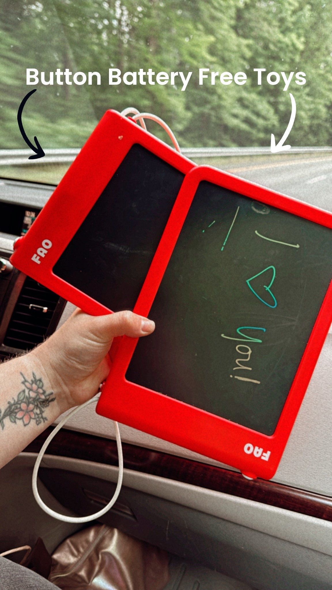 One of our favorite road trip toys! These LCD writing tablets are button battery FREE! 

#LTKFindsUnder50 #LTKKids #LTKFamily