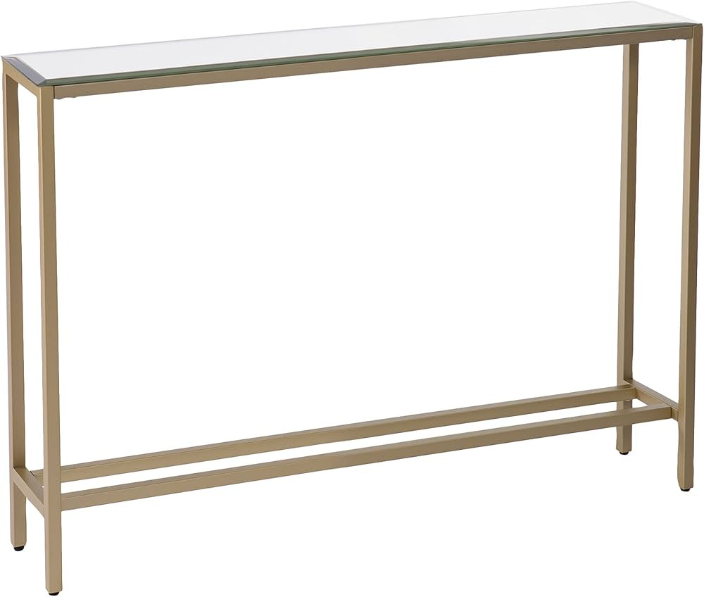 SEI Furniture Southern Enterprises Darrin Narrow Console Table, 36" W, Metallic gold, AMZ7929MC | Amazon (US)