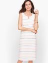 Biscay Sheath Dress - Stripe | Talbots
