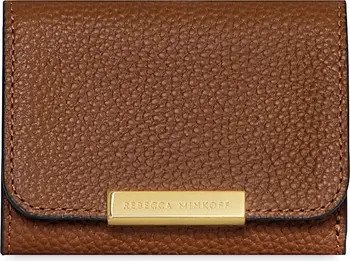 Rebecca Minkoff Insider Compact Leather Trifold Wallet | Nordstrom | Nordstrom