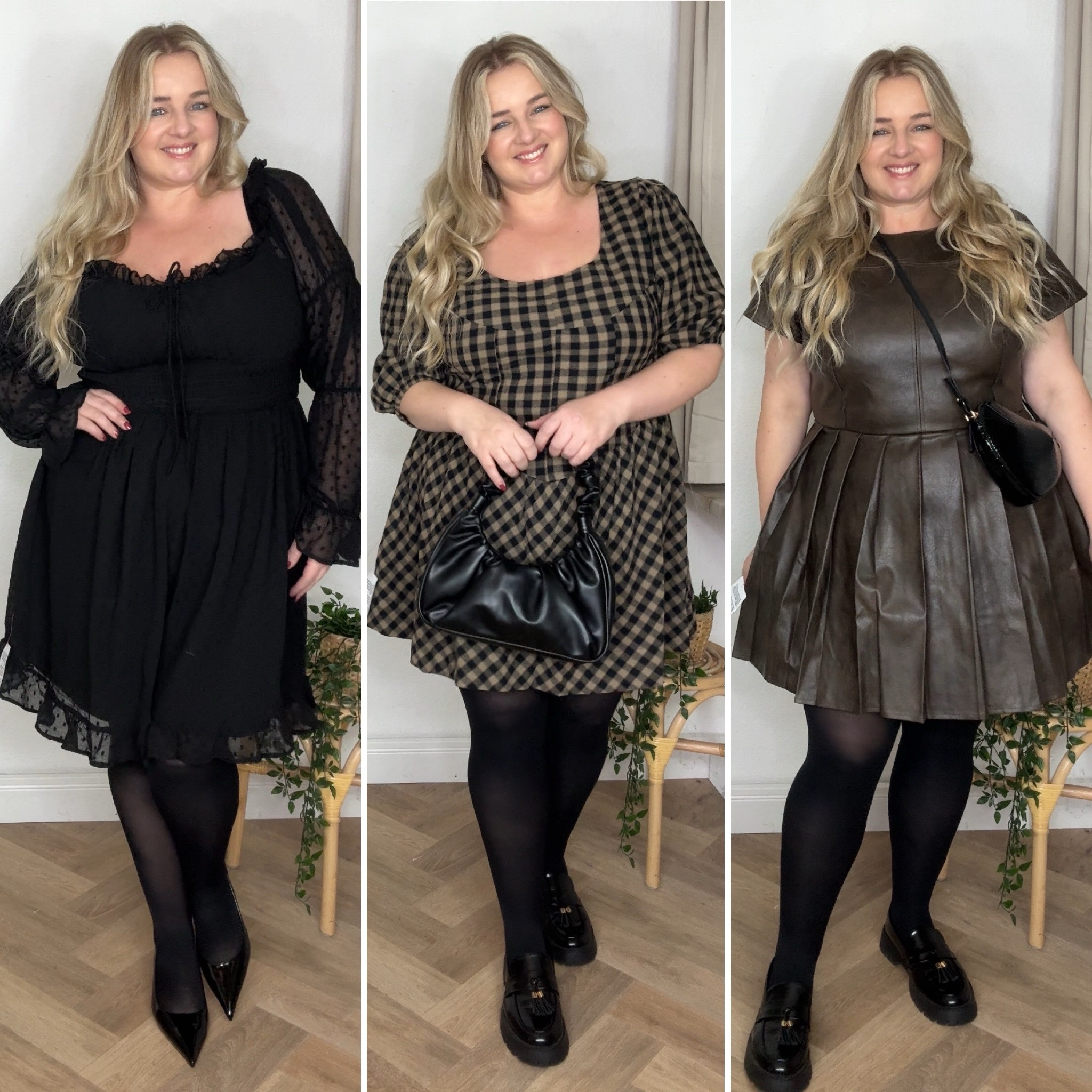 Festliche Looks 🖤

Weihnachtsfeier, Girls Night, Weihnachten oder Silvester? 

#winteroutfit #festlichelooks #plussizefashion #weihnachten #silvester

#LTKstyletip #LTKdeutschland #LTKcurves