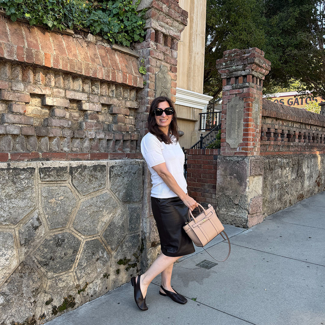 Love these comfy flats for now and into the fall season. The leather is so soft and the style is on pointe. Love them for fall outfits! 

 #LTKootd #LTKOver40 #LTKWorkwear