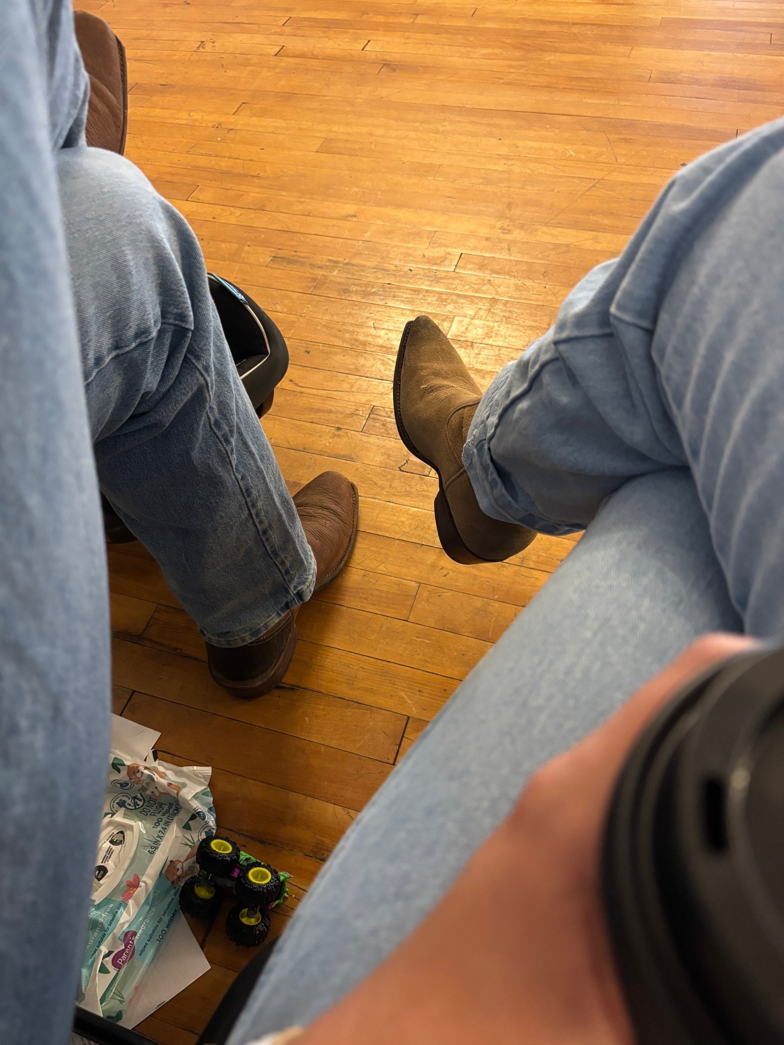His and hers cowboy cut jeans and Tecovas at church today 😂😂

#LTKMens #LTKxVICI #LTKFamily