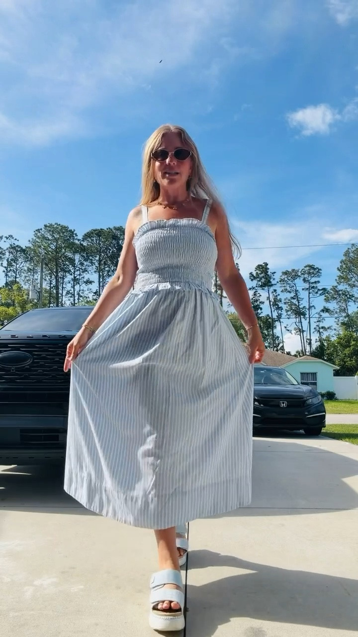 The complete Easter spring OOTD #springoutfit #springdress #heydudes 

#LTKmomlife #LTKootd