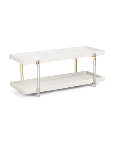 2 Tier Long Rectangle Coffee Table | TJ Maxx