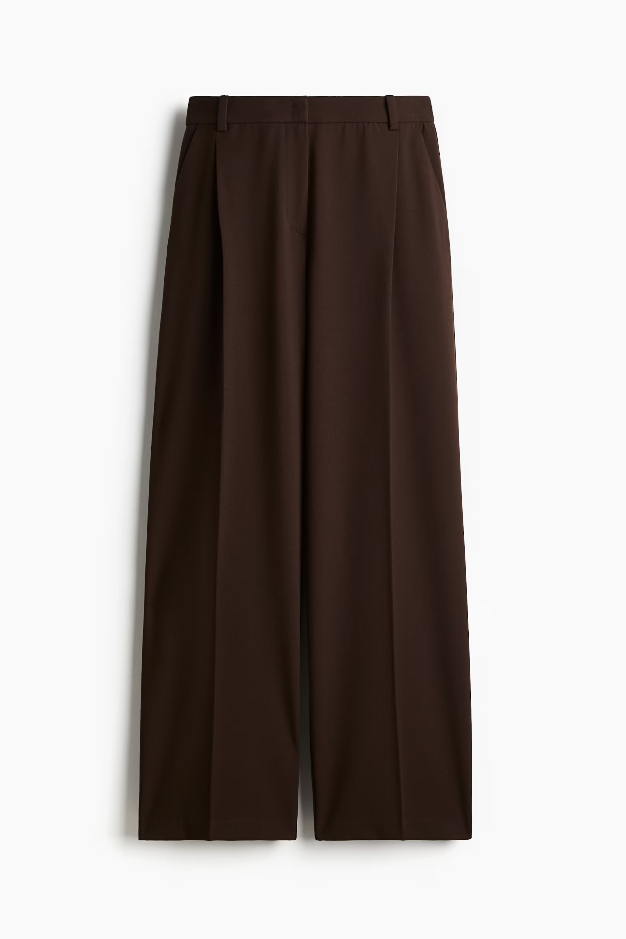 Pantaloni eleganti - Marrone scuro - DONNA | H&M IT | H&M (FR, IT, ES, PT, BE)