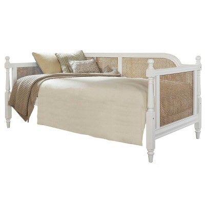 Melanie Upholstered Daybed Twin White Fabric - Hillsdale Furniture | Target