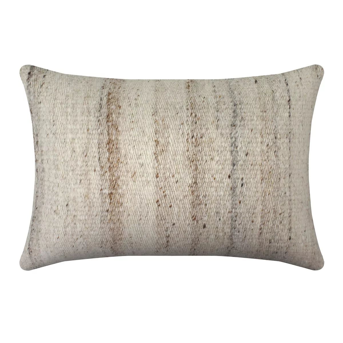 Sonoma Goods For Life® Gray Woven Striped 14" x 20" Throw Pillow | Kohl's