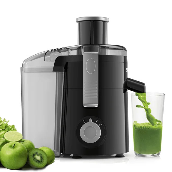SIFENE 500 W 50 oz 3-Speed Centrifugal Juicer, Black | Walmart (US)