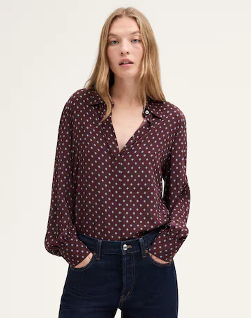 Silk Button-Up Shirt | Madewell