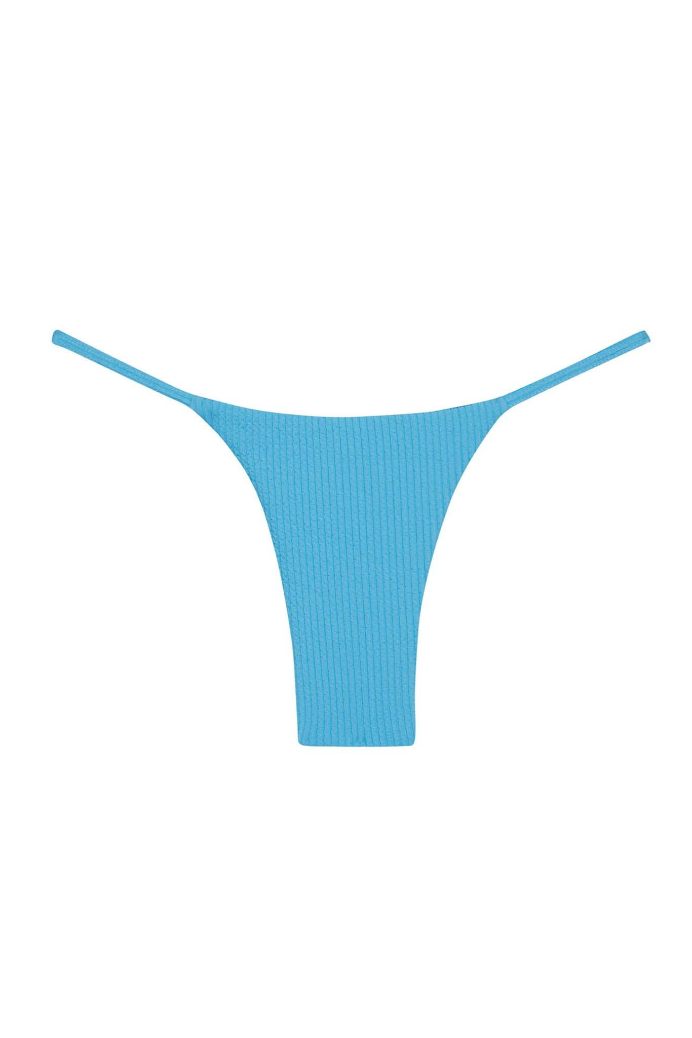 Barbados Bottom - Cyan Crinkle | Monday Swimwear