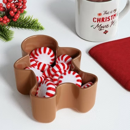 These Christmas Figural Snack Bowls are a fun and festive way to elevate your holiday appetizers. Its 8-ounce capacity is ideal for holding a variety of holiday treats like nuts, candies, or small savory bites. The playful Christmas-themed design adds a whimsical touch to your holiday table, making it a delightful addition to any festive gathering.

Gift Idea:
This snack bowl also makes for a thoughtful holiday gift! You could pair it with a selection of holiday snacks, gourmet chocolates, or even small kitchen accessories. Wrap it up with a festive bow, and it’s a perfect present for neighbors, teachers, hosts or anyone who loves seasonal decor.

#LTKHome #LTKGiftGuide #LTKHoliday