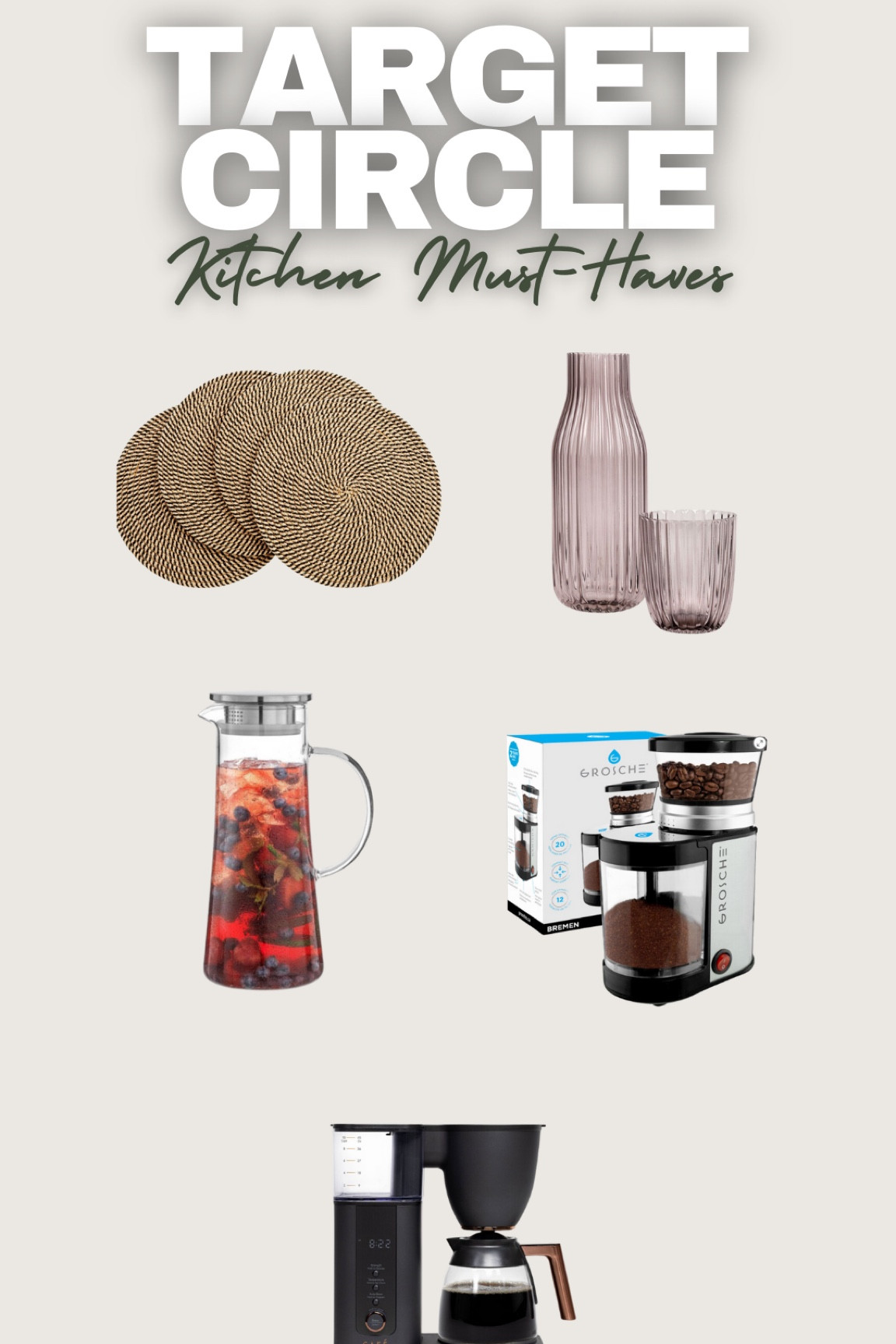 Shop some of the must have in my kitchen! All of these items are on sale now via #TargetCircle.


#LTKSummerSales #LTKSeasonal #LTKHome